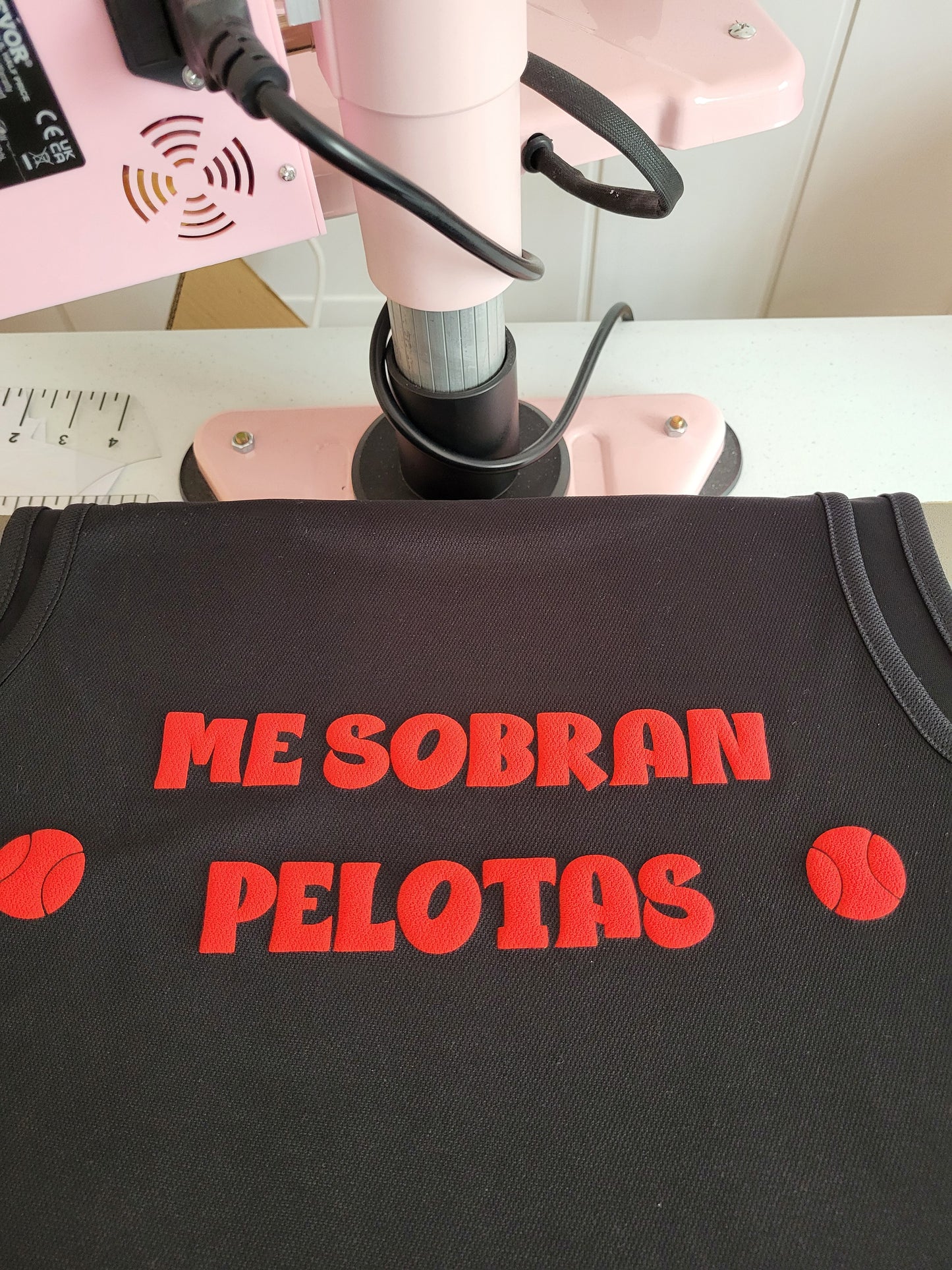 Men's Sport Tank - Me Sobran Pelotas - I have extra balls! Available in Black/White/Red