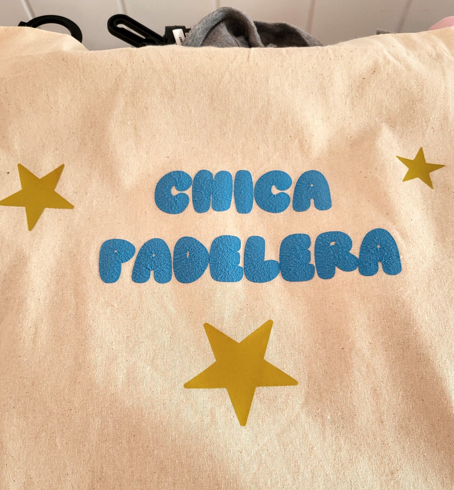 Eco-Friendly Cotton Tote Bag Chica Padelera