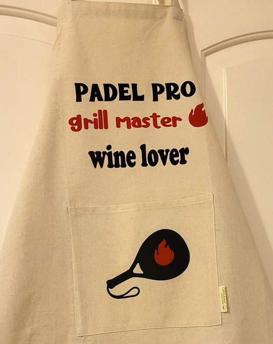 Padel Pro Meets Grill Master – Organic Cotton Chef Aprons