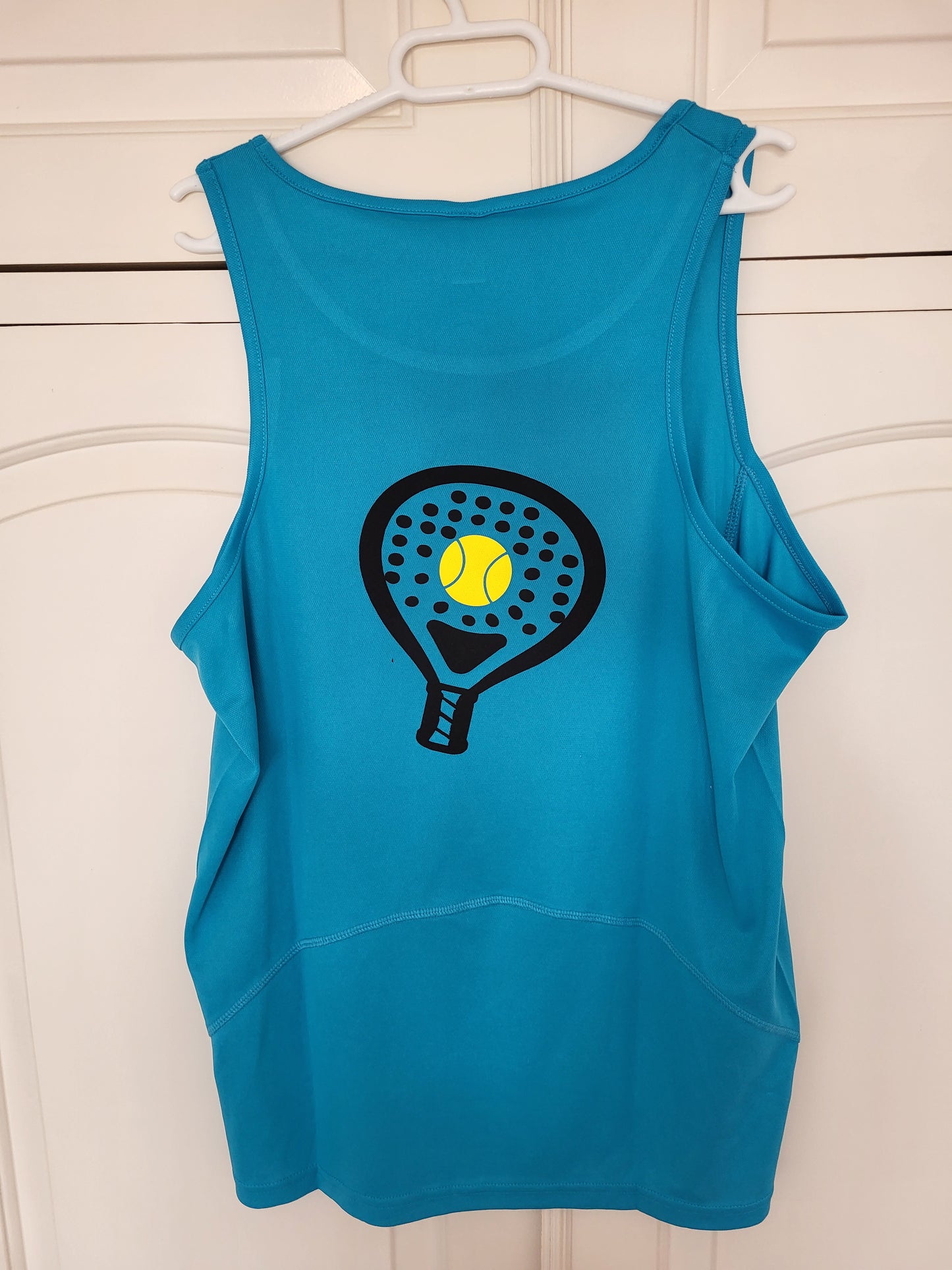 Men's "Got Balls?" Sports Tank with Padel Racket Back Print