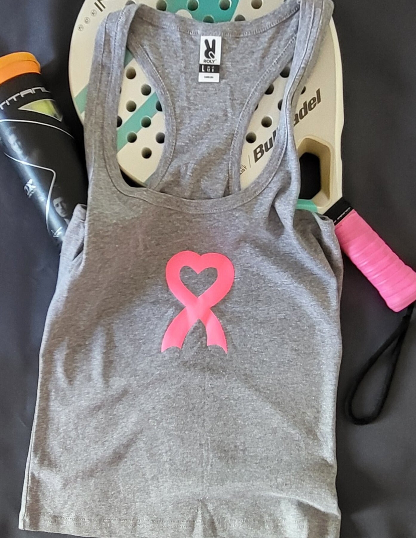 Camiseta de Tirantes Mujer – Concienciación Cáncer de Mama
