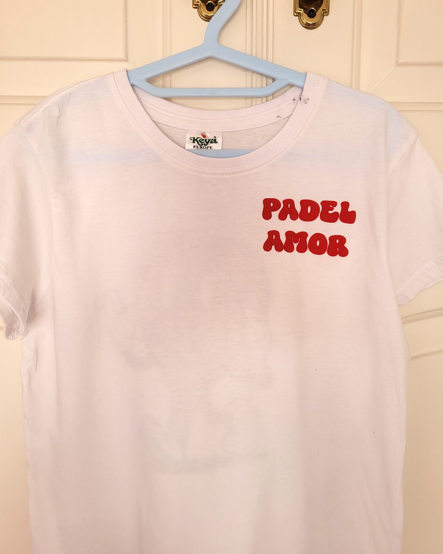 Padel Amor Cartoon Heart Racket Shirt