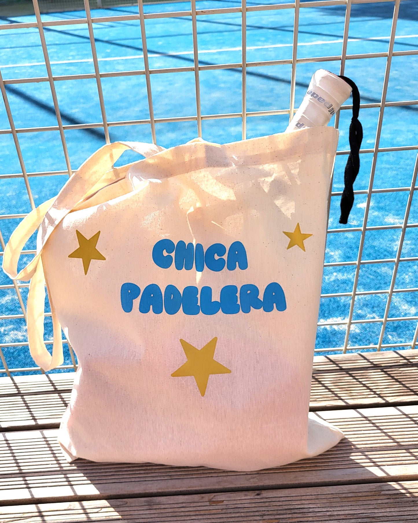 Eco-Friendly Cotton Tote Bag Chica Padelera