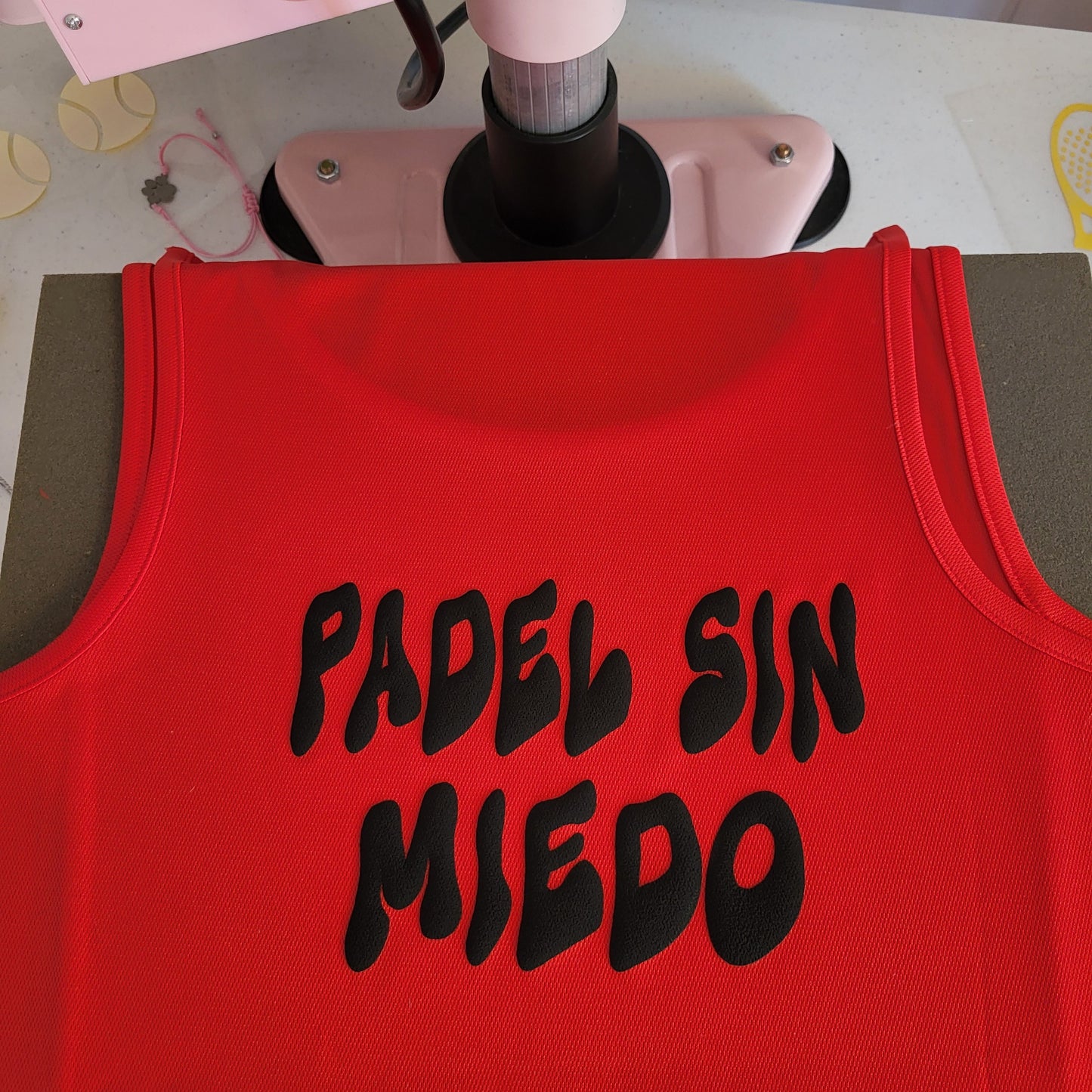 Men's Sports Tank – "Padel Sin Miedo" Edition