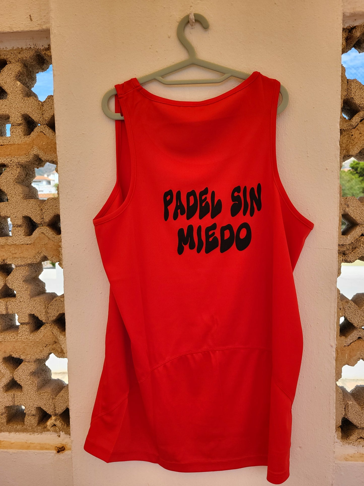 Men's Sports Tank – "Padel Sin Miedo" Edition