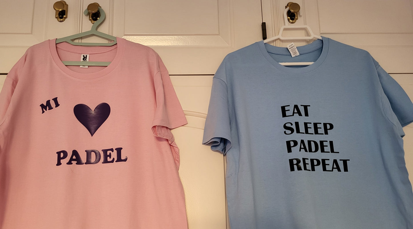 Eat Sleep Padel Repeat  T-Shirt