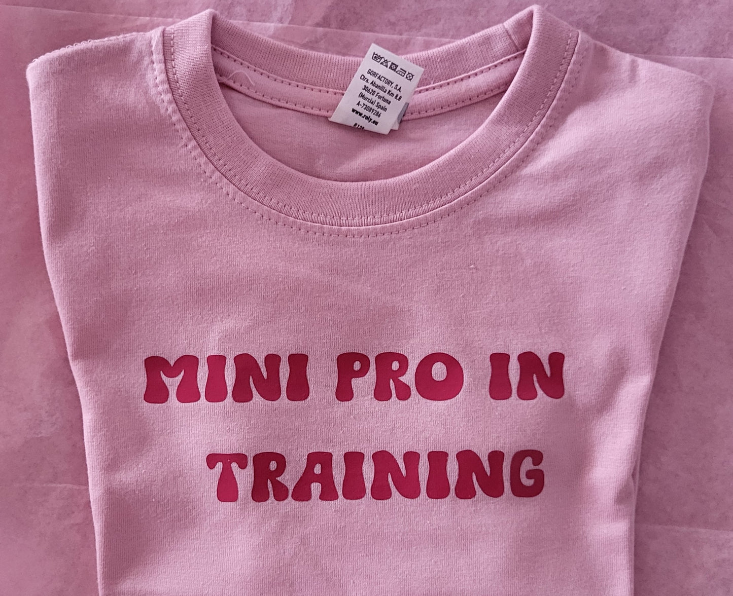 Mini Pro in Training Padel T-shirt for infants & toddlers