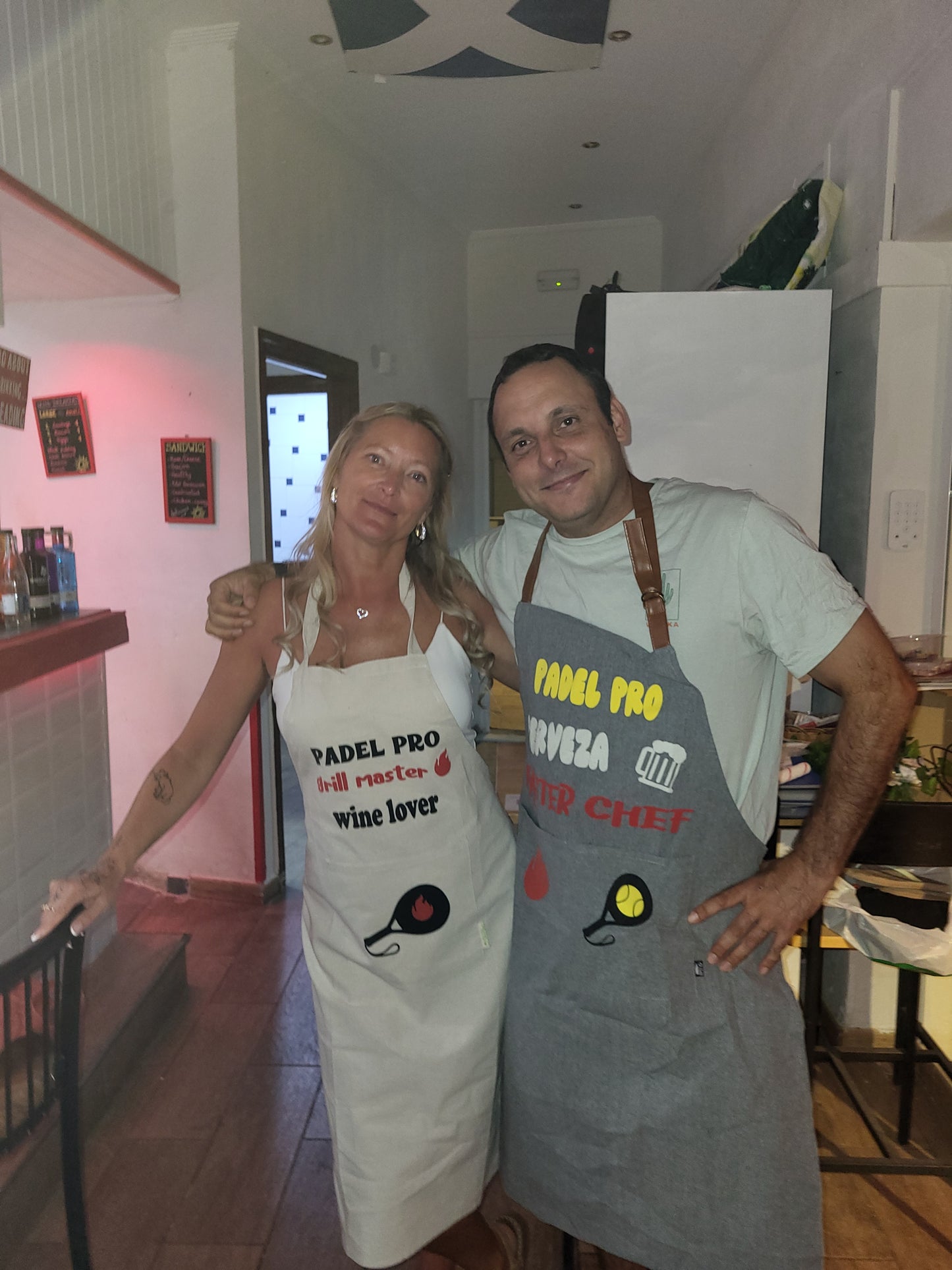 Chef's Apron - Padel Pro Cerveza & Master Chef