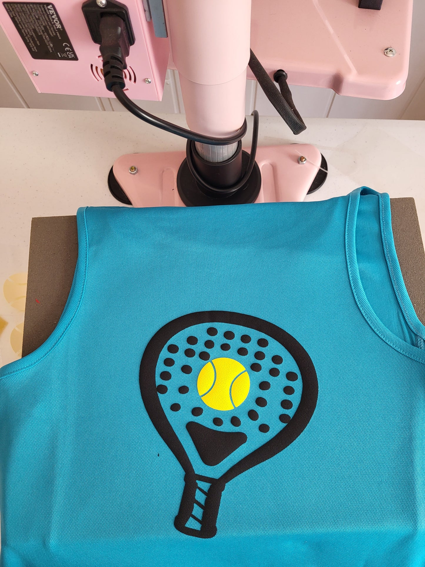 Men's "Got Balls?" Sports Tank with Padel Racket Back Print